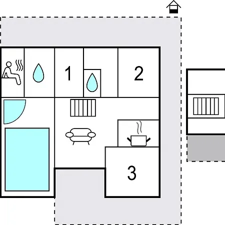 בית נופש Pet Friendly In With Sauna *